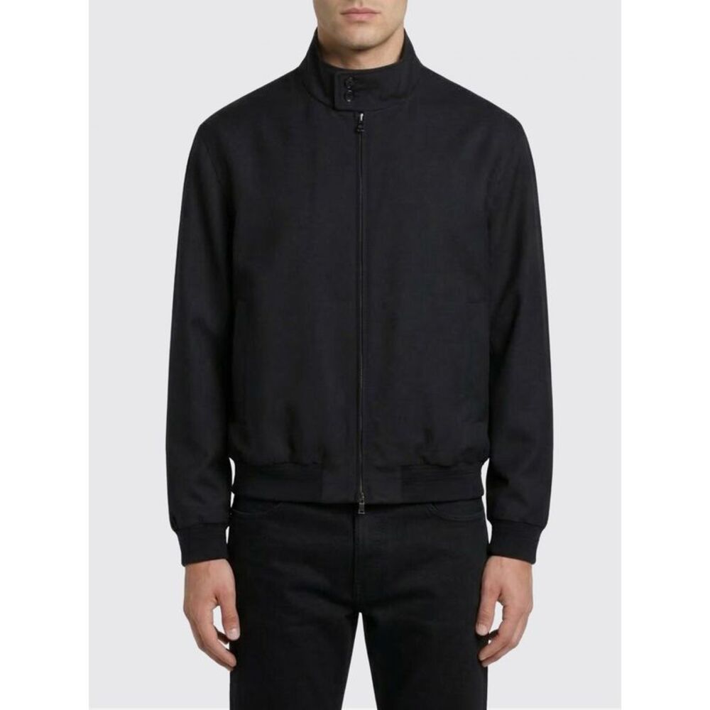 Gucci Men Wool Twill Bomber Jacket Gucci
